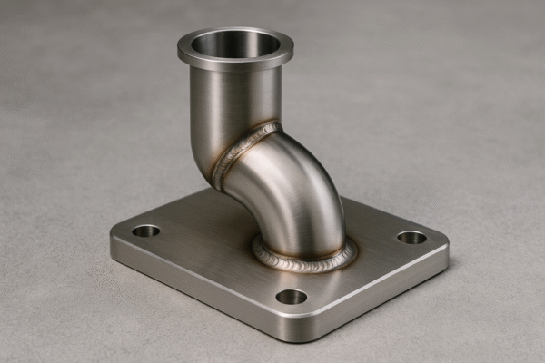 Stainless steel welded assemblies for food and medical equipment