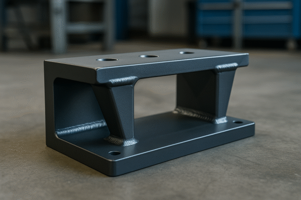 Custom welded fabrications with machining and coated finishes